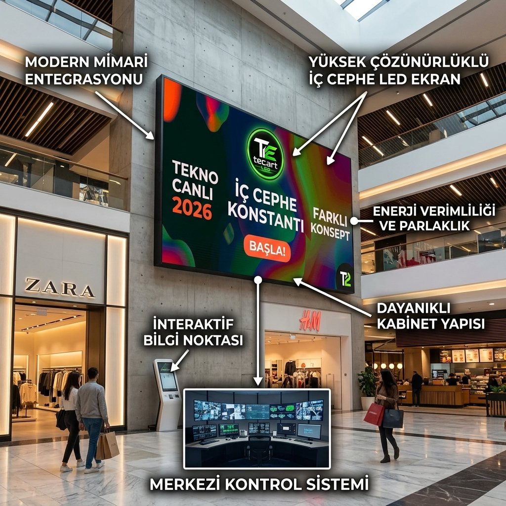 İç Mekan LED Ekran Sistemleri